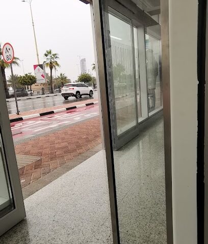 Bus stop for airport and khobar - Dammam -