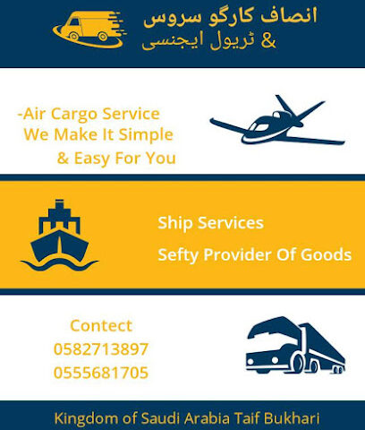 Cargo service and travel agency - Taif - +966 55 568 1705