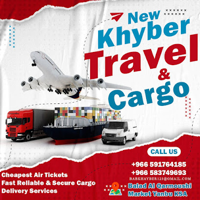 New Khayber travels & Cargo Services - Yanbu - +966 59 176 4185